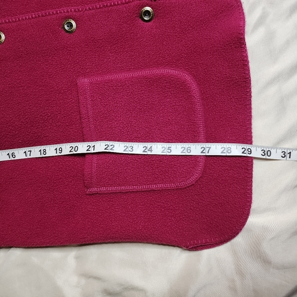 L.L. Bean Women's Red Button Up Cardigan Jacket Size Large B7 - Picture 5 of 6